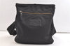 Authentic BURBERRY Vintage Nylon Leather Shoulder Cross Body Bag Black 3435K