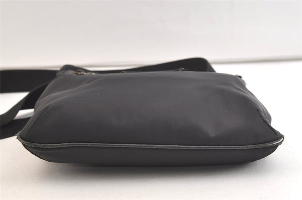 Authentic BURBERRY Vintage Nylon Leather Shoulder Cross Body Bag Black 3435K
