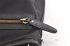 Authentic BURBERRY Vintage Nylon Leather Shoulder Cross Body Bag Black 3435K