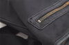 Authentic BURBERRY Vintage Nylon Leather Shoulder Cross Body Bag Black 3435K