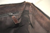 Authentic GUCCI Shoulder Cross Body Bag GG Canvas Leather 114273 Brown 3436K