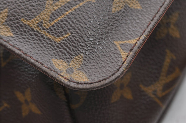 Authentic Louis Vuitton Monogram Musette Shoulder Cross Body Bag M51256 LV 3437J