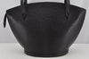 Auth Louis Vuitton Epi Saint Jacques Shopping Shoulder Bag Black M52262 LV 3438J