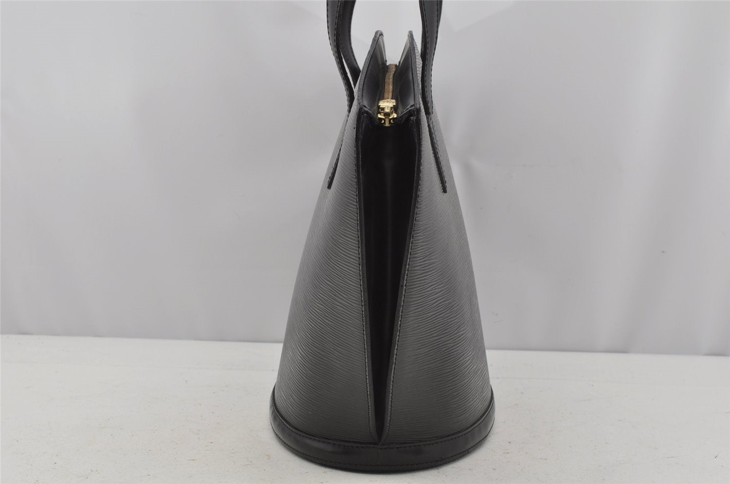 Auth Louis Vuitton Epi Saint Jacques Shopping Shoulder Bag Black M52262 LV 3438J