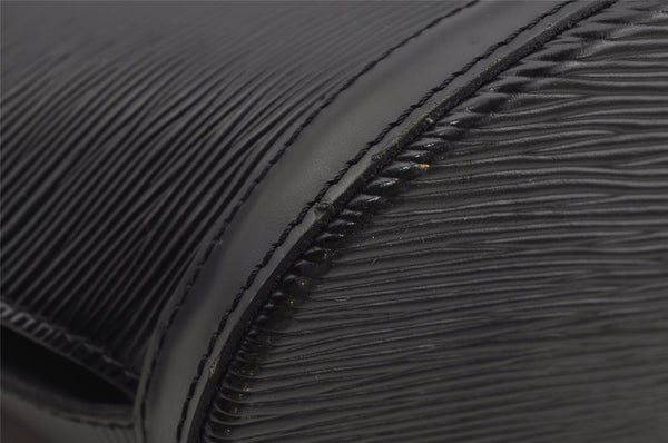 Auth Louis Vuitton Epi Saint Jacques Shopping Shoulder Bag Black M52262 LV 3438J