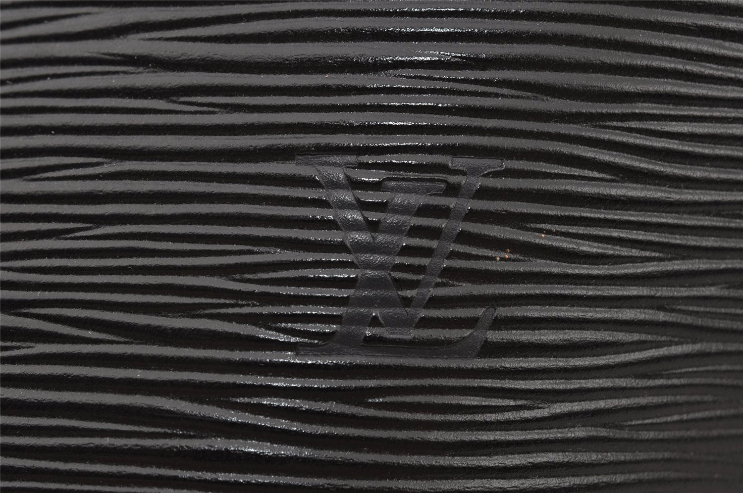 Auth Louis Vuitton Epi Saint Jacques Shopping Shoulder Bag Black M52262 LV 3438J