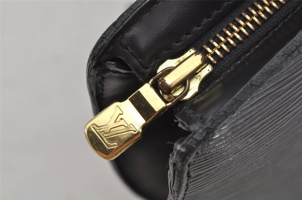 Auth Louis Vuitton Epi Saint Jacques Shopping Shoulder Bag Black M52262 LV 3438J
