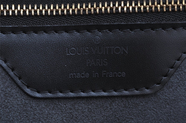 Auth Louis Vuitton Epi Saint Jacques Shopping Shoulder Bag Black M52262 LV 3438J