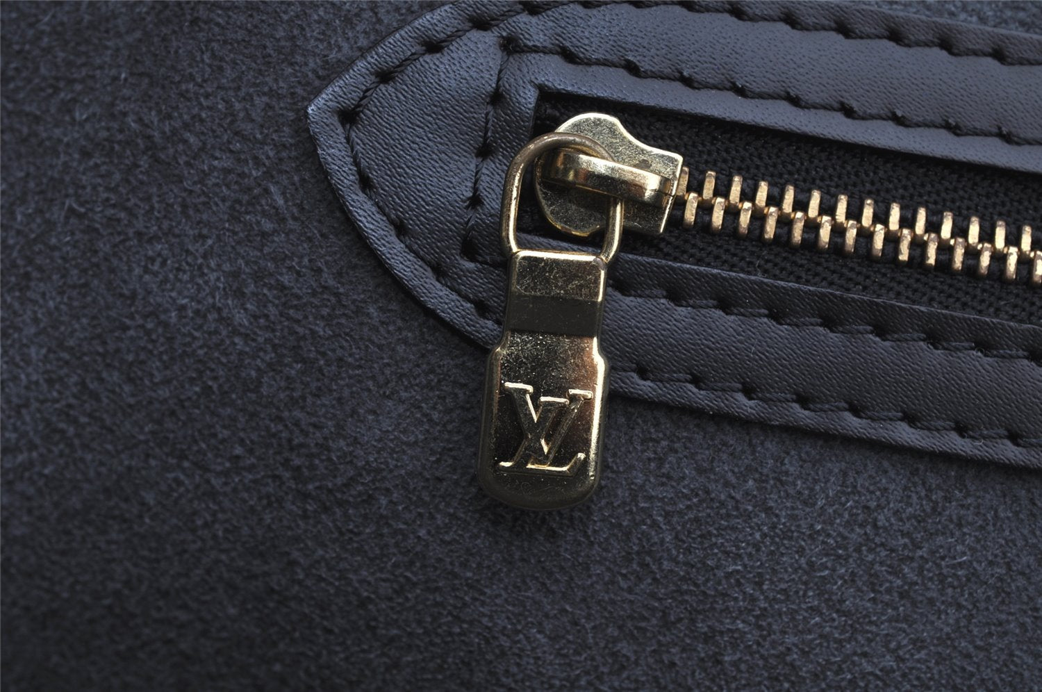 Auth Louis Vuitton Epi Saint Jacques Shopping Shoulder Bag Black M52262 LV 3438J