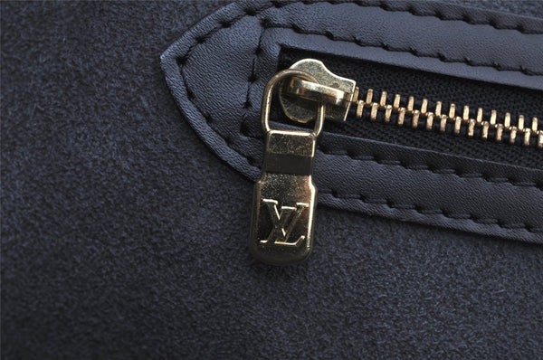 Auth Louis Vuitton Epi Saint Jacques Shopping Shoulder Bag Black M52262 LV 3438J