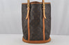Authentic Louis Vuitton Monogram Bucket GM Shoulder Bag M42236 LV Junk 3439J