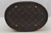 Authentic Louis Vuitton Monogram Bucket GM Shoulder Bag M42236 LV Junk 3439J
