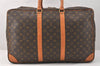 Authentic Louis Vuitton Monogram Sirius 55 Travel Boston Bag 2compartments 3439K