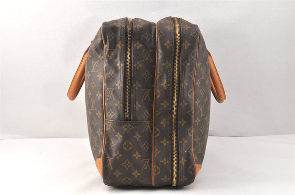 Authentic Louis Vuitton Monogram Sirius 55 Travel Boston Bag 2compartments 3439K