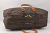 Authentic Louis Vuitton Monogram Sirius 55 Travel Boston Bag 2compartments 3439K