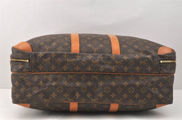 Authentic Louis Vuitton Monogram Sirius 55 Travel Boston Bag 2compartments 3439K
