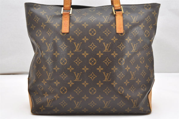 Authentic Louis Vuitton Monogram Cabas Mezzo Shoulder Tote Bag M51151 LV 3440K