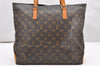 Authentic Louis Vuitton Monogram Cabas Mezzo Shoulder Tote Bag M51151 LV 3440K