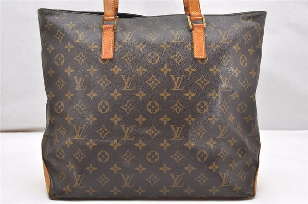 Authentic Louis Vuitton Monogram Cabas Mezzo Shoulder Tote Bag M51151 LV 3440K