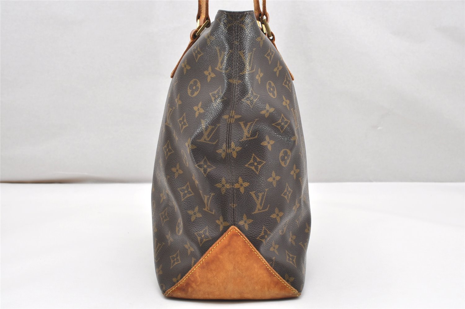 Authentic Louis Vuitton Monogram Cabas Mezzo Shoulder Tote Bag M51151 LV 3440K