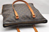 Authentic Louis Vuitton Monogram Cabas Mezzo Shoulder Tote Bag M51151 LV 3440K