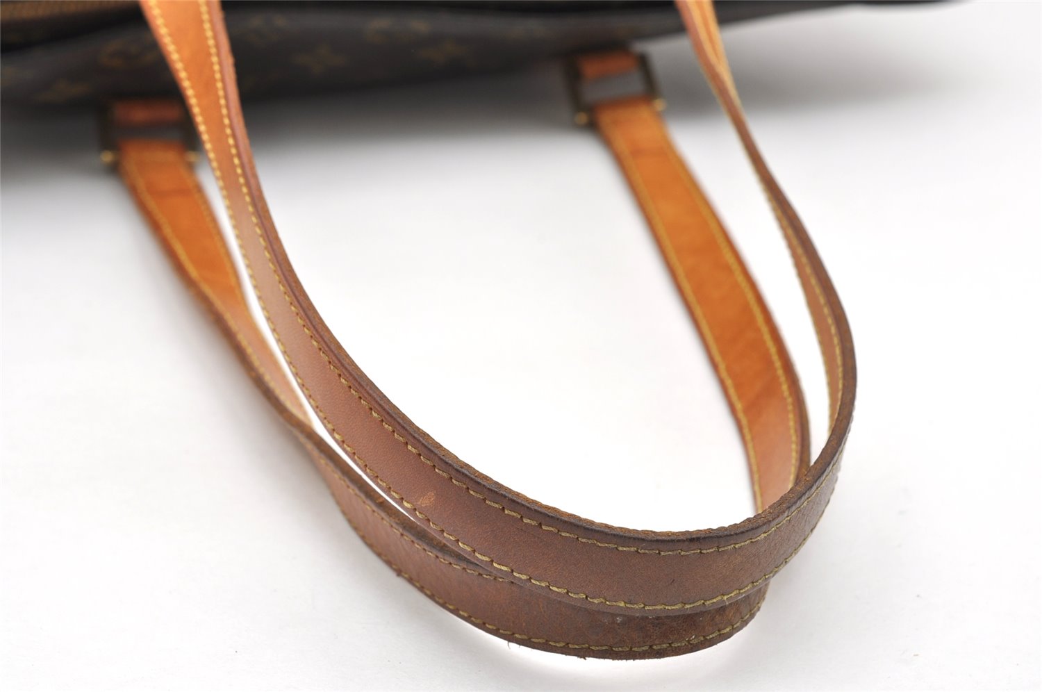 Authentic Louis Vuitton Monogram Cabas Mezzo Shoulder Tote Bag M51151 LV 3440K