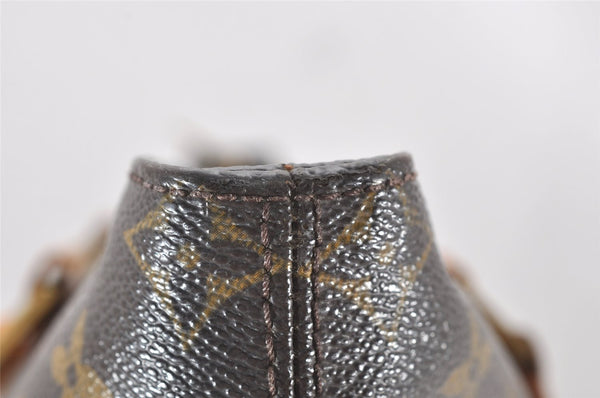 Authentic Louis Vuitton Monogram Cabas Mezzo Shoulder Tote Bag M51151 LV 3440K