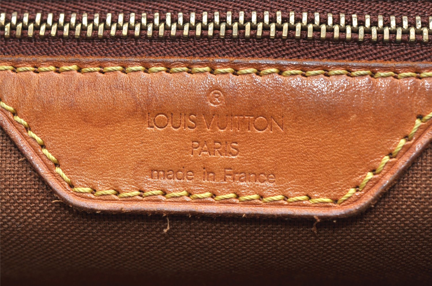 Authentic Louis Vuitton Monogram Cabas Mezzo Shoulder Tote Bag M51151 LV 3440K