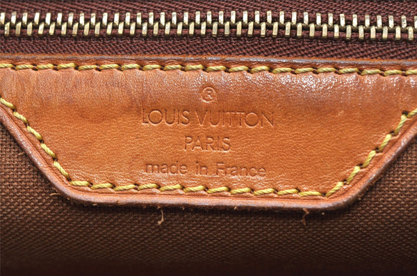 Authentic Louis Vuitton Monogram Cabas Mezzo Shoulder Tote Bag M51151 LV 3440K