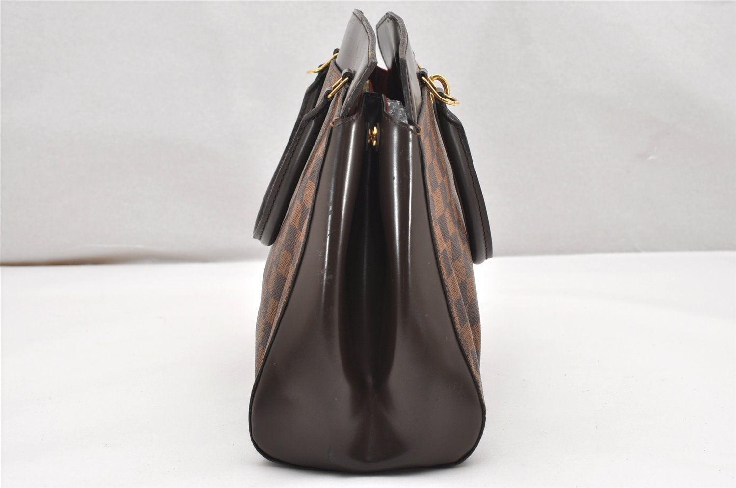 Authentic Louis Vuitton Damier Rivoli MM 2Way Shoulder Hand Bag N41150 LV 3441K