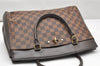 Authentic Louis Vuitton Damier Rivoli MM 2Way Shoulder Hand Bag N41150 LV 3441K