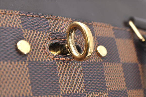 Authentic Louis Vuitton Damier Rivoli MM 2Way Shoulder Hand Bag N41150 LV 3441K