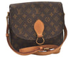 Authentic Louis Vuitton Monogram Saint Cloud GM M51242 Shoulder Cross Bag 3442J