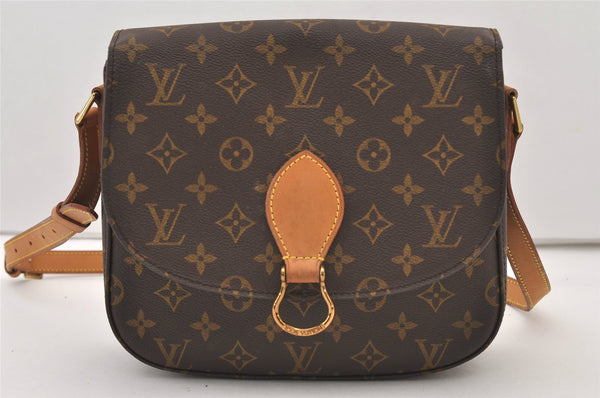 Authentic Louis Vuitton Monogram Saint Cloud GM M51242 Shoulder Cross Bag 3442J
