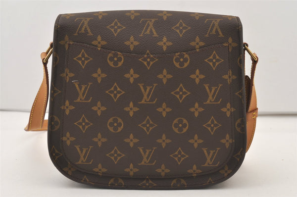 Authentic Louis Vuitton Monogram Saint Cloud GM M51242 Shoulder Cross Bag 3442J