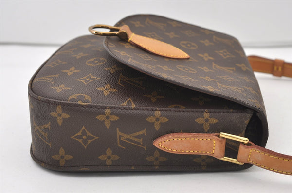 Authentic Louis Vuitton Monogram Saint Cloud GM M51242 Shoulder Cross Bag 3442J
