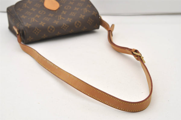 Authentic Louis Vuitton Monogram Saint Cloud GM M51242 Shoulder Cross Bag 3442J