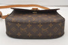 Authentic Louis Vuitton Monogram Saint Cloud GM M51242 Shoulder Cross Bag 3442J