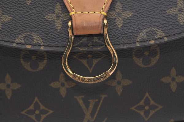 Authentic Louis Vuitton Monogram Saint Cloud GM M51242 Shoulder Cross Bag 3442J