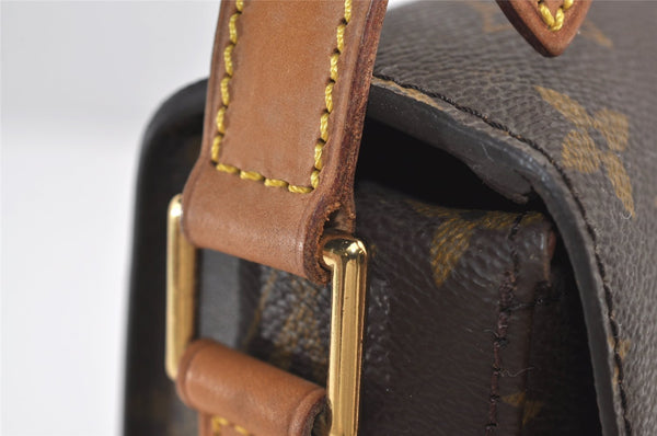 Authentic Louis Vuitton Monogram Saint Cloud GM M51242 Shoulder Cross Bag 3442J