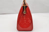 Authentic Louis Vuitton Vernis Brea MM 2Way Shoulder Hand Bag M91798 Red 3442K