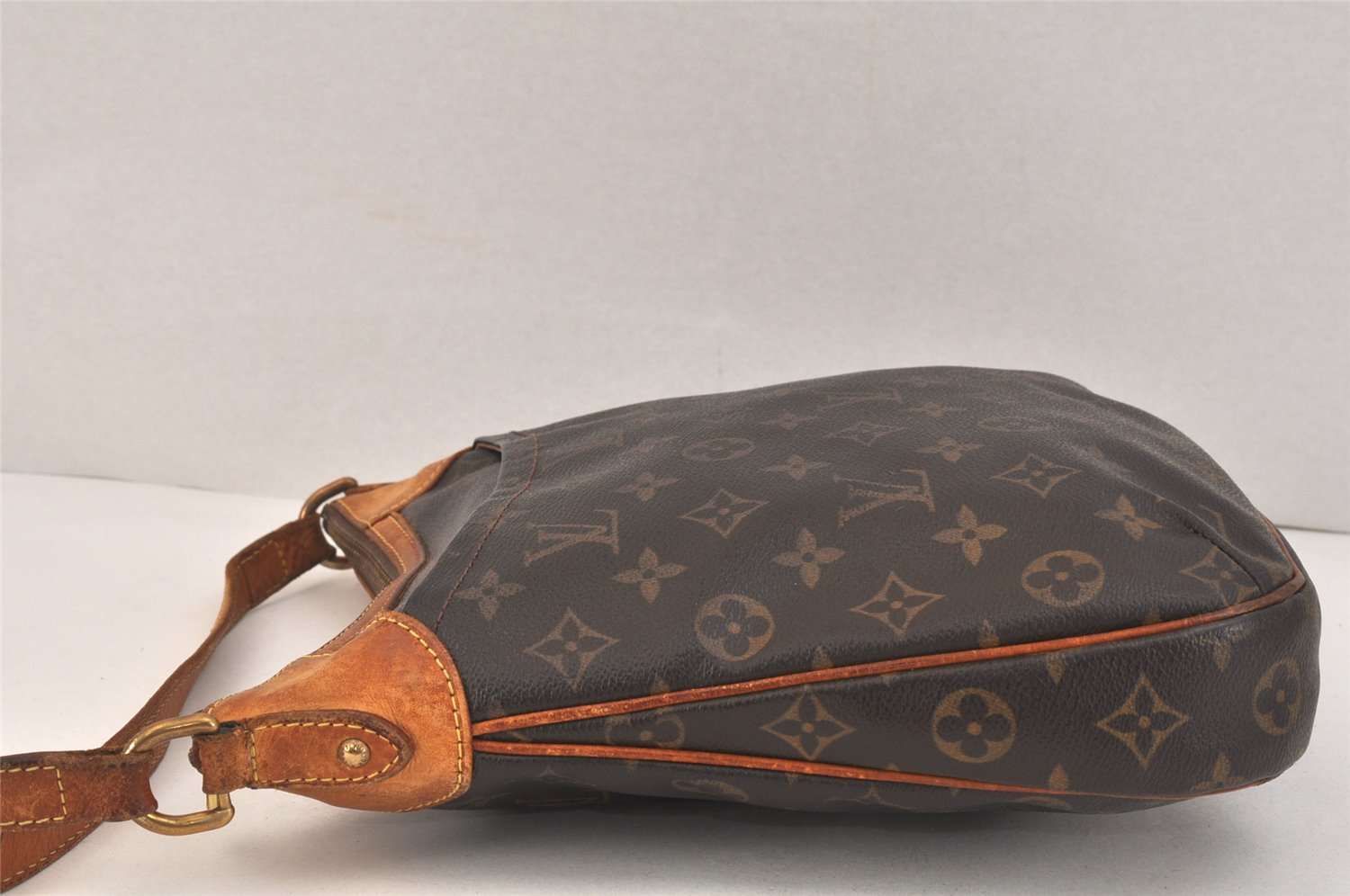 Authentic Louis Vuitton Monogram Odeon PM Shoulder Cross Bag M56390 LV 3443K