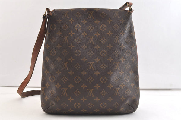 Authentic Louis Vuitton Monogram Musette Shoulder Cross Body Bag M51256 LV 3445K