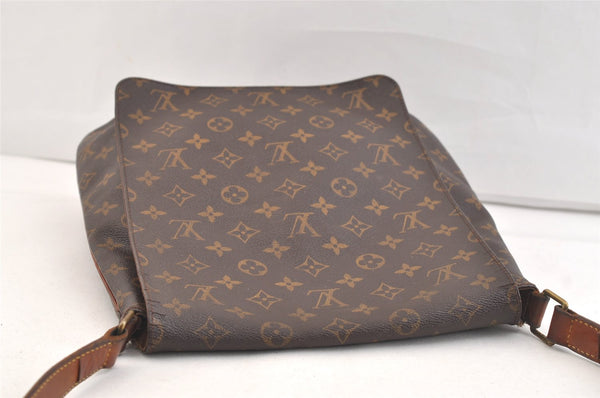 Authentic Louis Vuitton Monogram Musette Shoulder Cross Body Bag M51256 LV 3445K