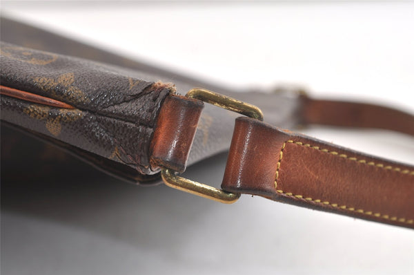 Authentic Louis Vuitton Monogram Musette Shoulder Cross Body Bag M51256 LV 3445K