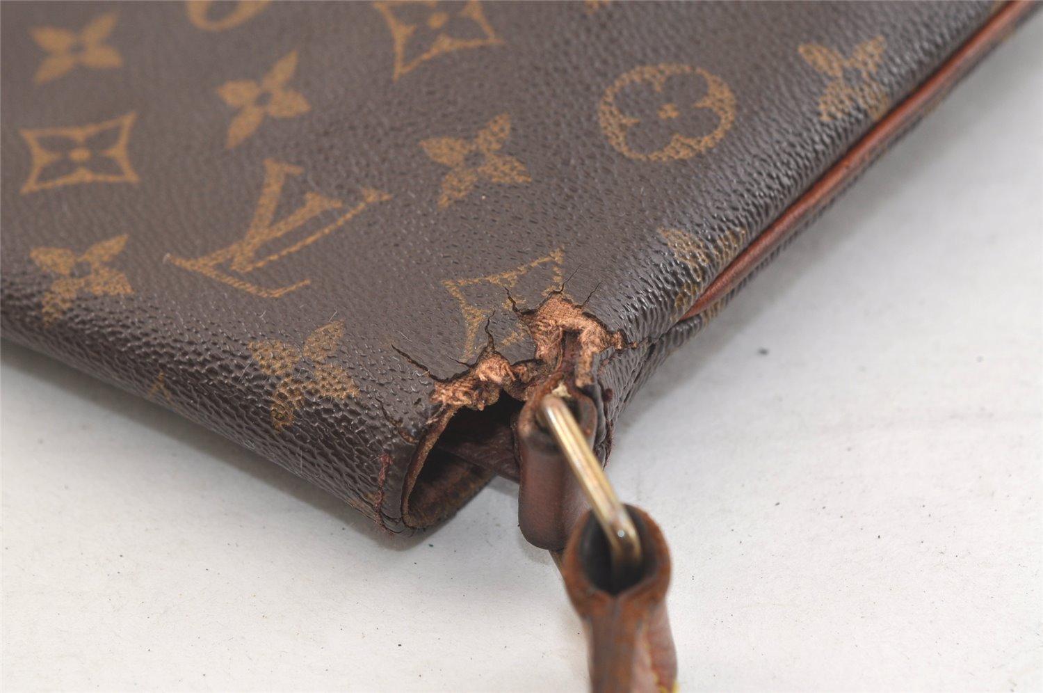 Authentic Louis Vuitton Monogram Musette Shoulder Cross Body Bag M51256 LV 3445K