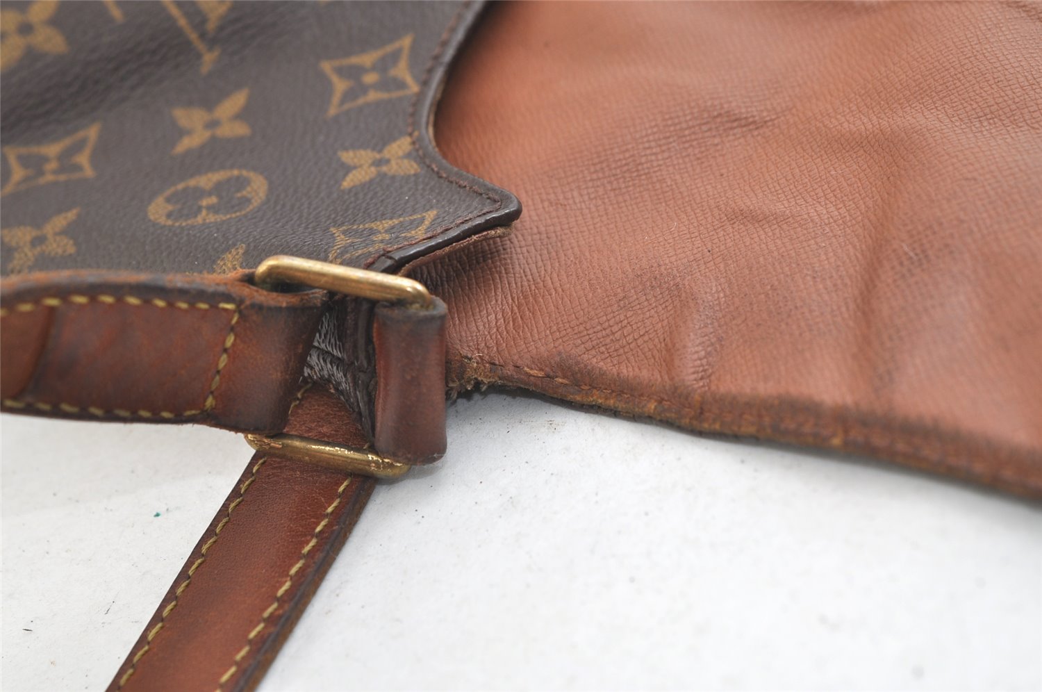 Authentic Louis Vuitton Monogram Musette Shoulder Cross Body Bag M51256 LV 3445K