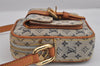 Authentic Louis Vuitton Monogram Mini Juliet PM Shoulder Bag M92005 Blue 3447J