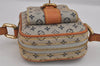 Authentic Louis Vuitton Monogram Mini Juliet PM Shoulder Bag M92005 Blue 3447J