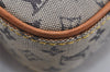 Authentic Louis Vuitton Monogram Mini Juliet PM Shoulder Bag M92005 Blue 3447J